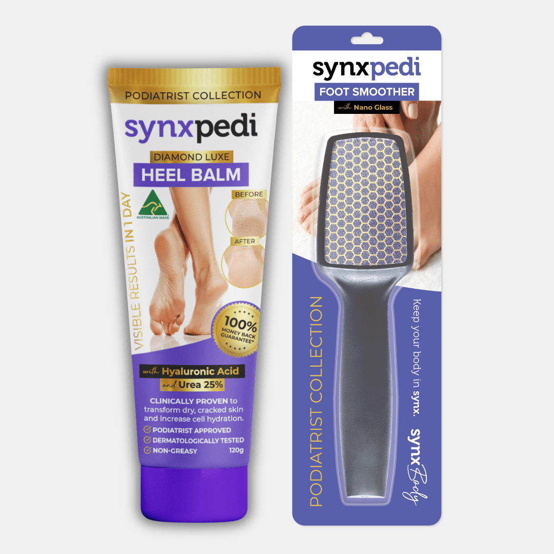 Heel Care Duo for Cracked and Dry Heels