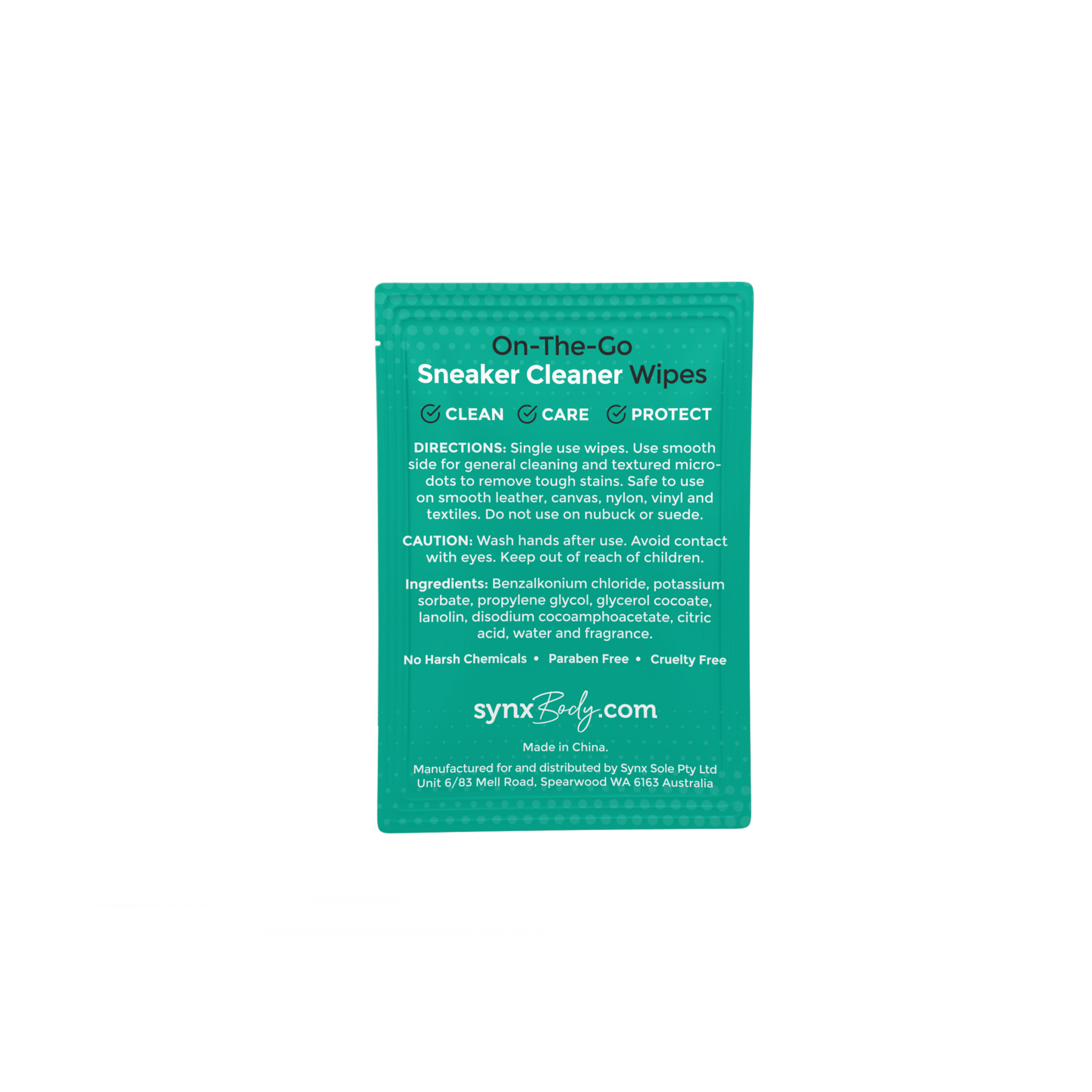 Sneaker Cleaner Wipes