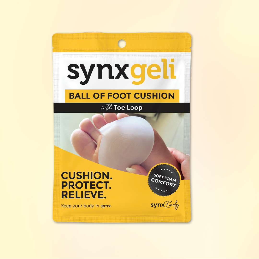 Gel Ball of Foot Cushion with Toe Loop