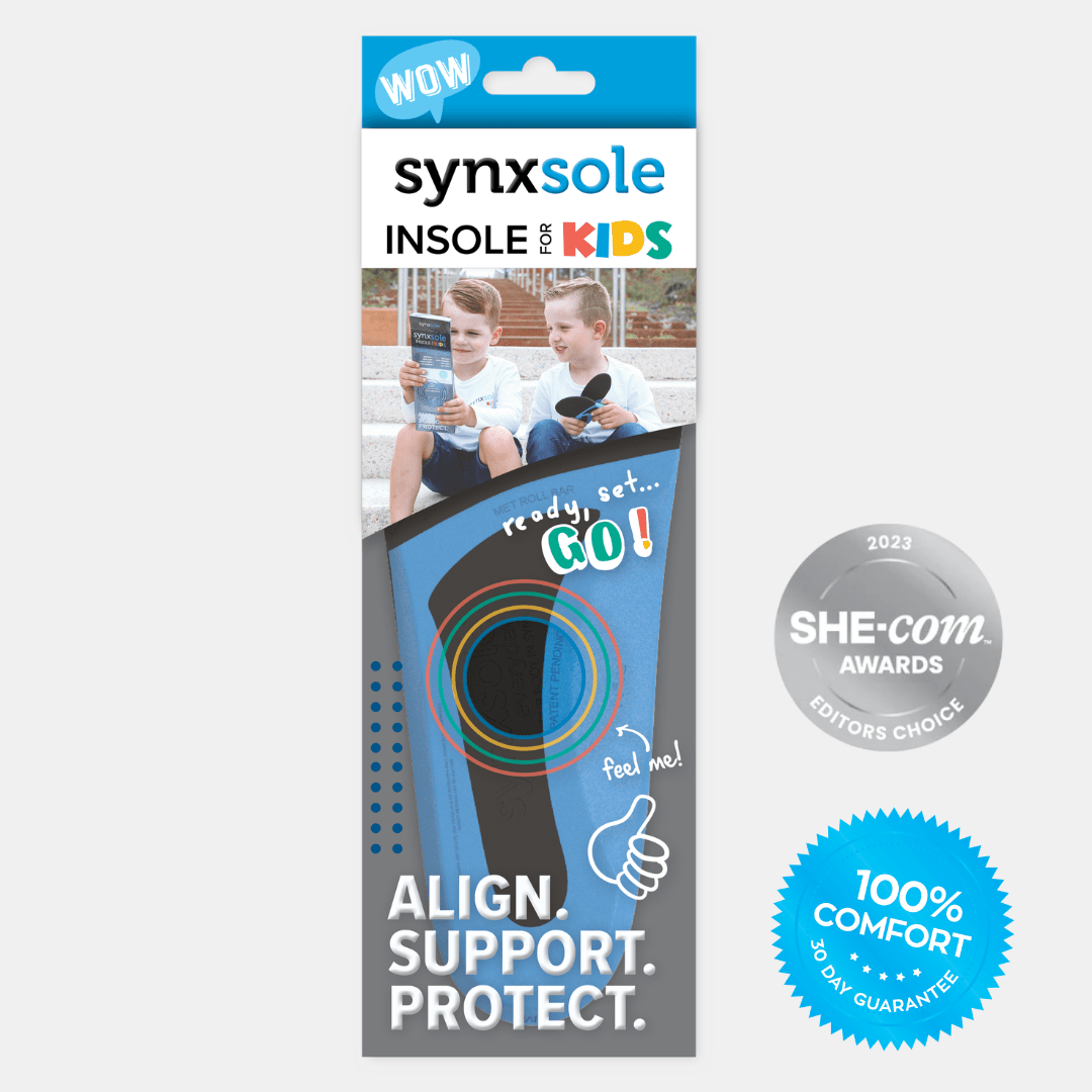 synxsole kids insoles and Orthotics
