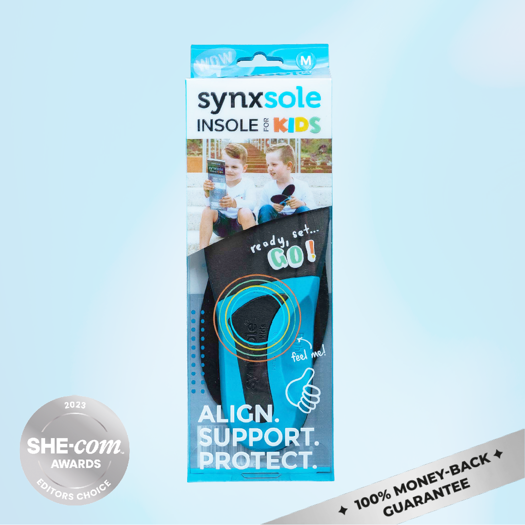 synxsole kids insoles and Orthotics