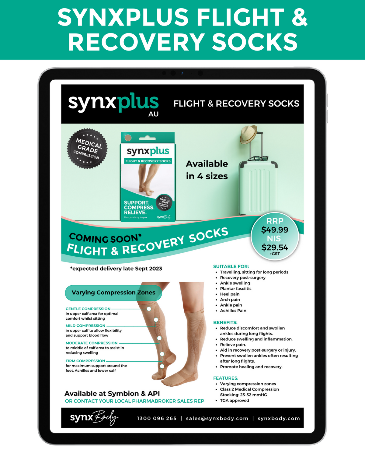 Synxplus flight & recovery socks