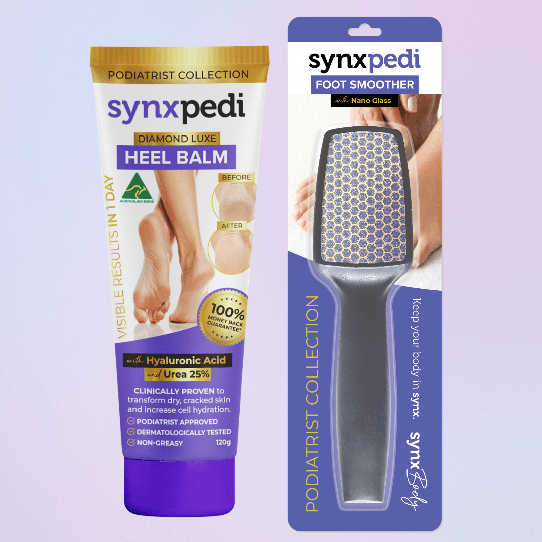Heel Care Duo for Cracked and Dry Heels