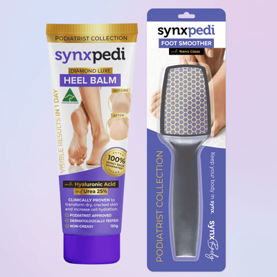 Heel Care Duo for Cracked and Dry Heels