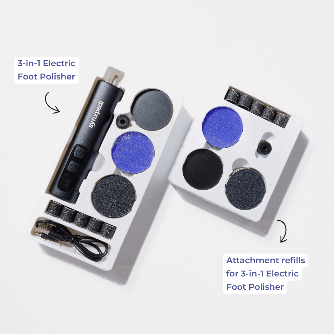 Attachment refills for 3-in-1 Electric Foot Polisher