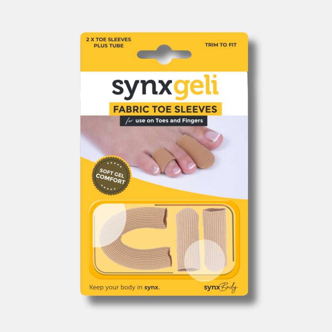 Synxgeli Fabric Toe Sleeves 3 Pack