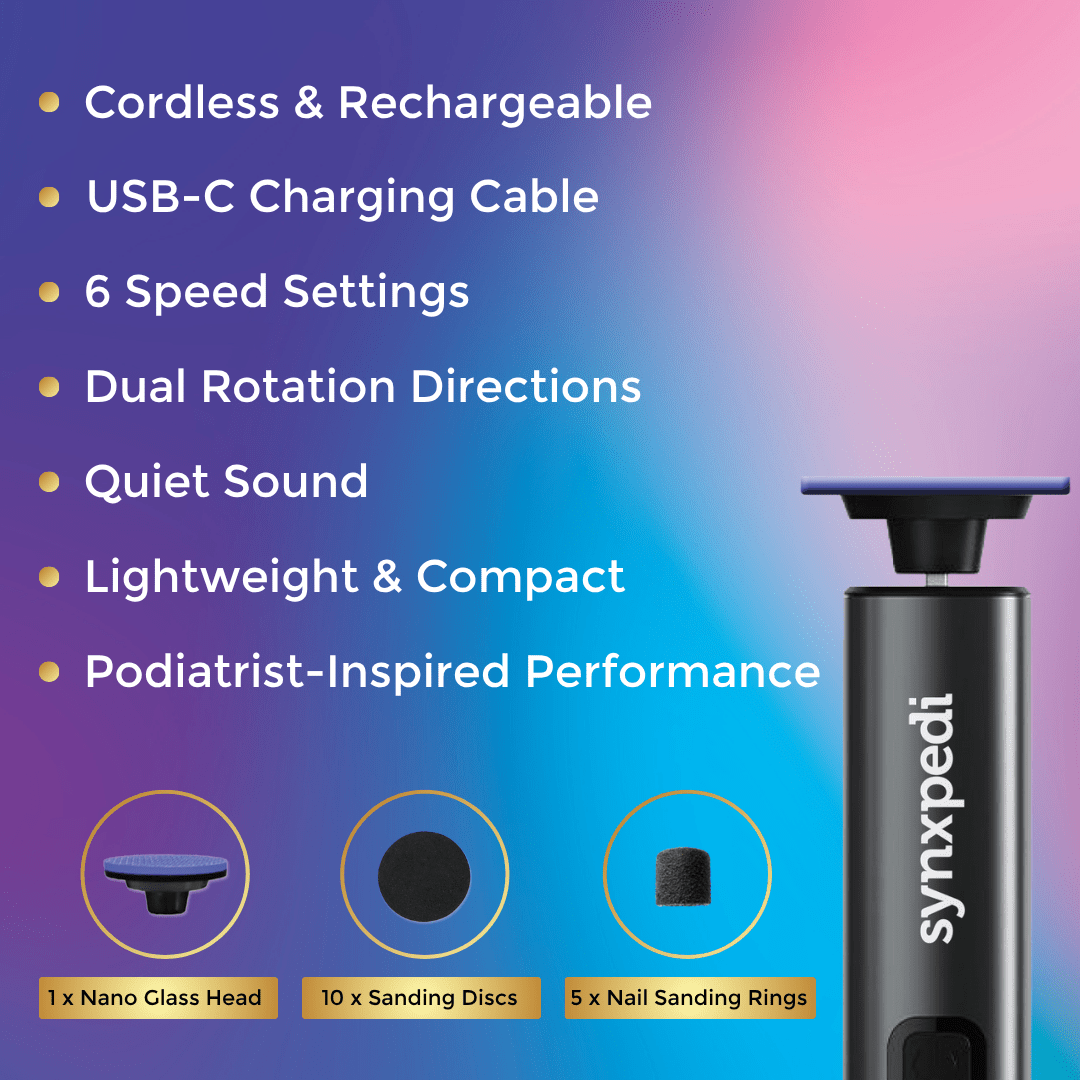 Smooth 3-in-1 Electronic Foot File System