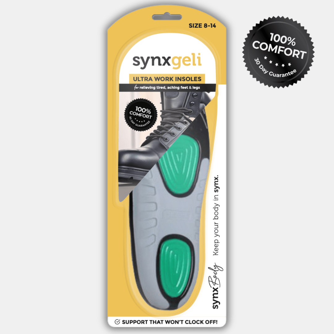 Synxsole Ultra havey Duty Work Boot Insoles