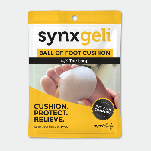 Gel Ball of Foot Cushion with Toe Loop