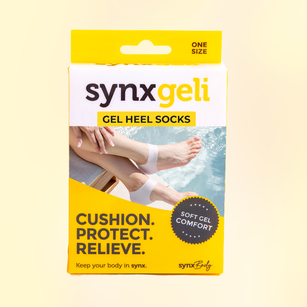 Gel Heel Socks - 2 pack