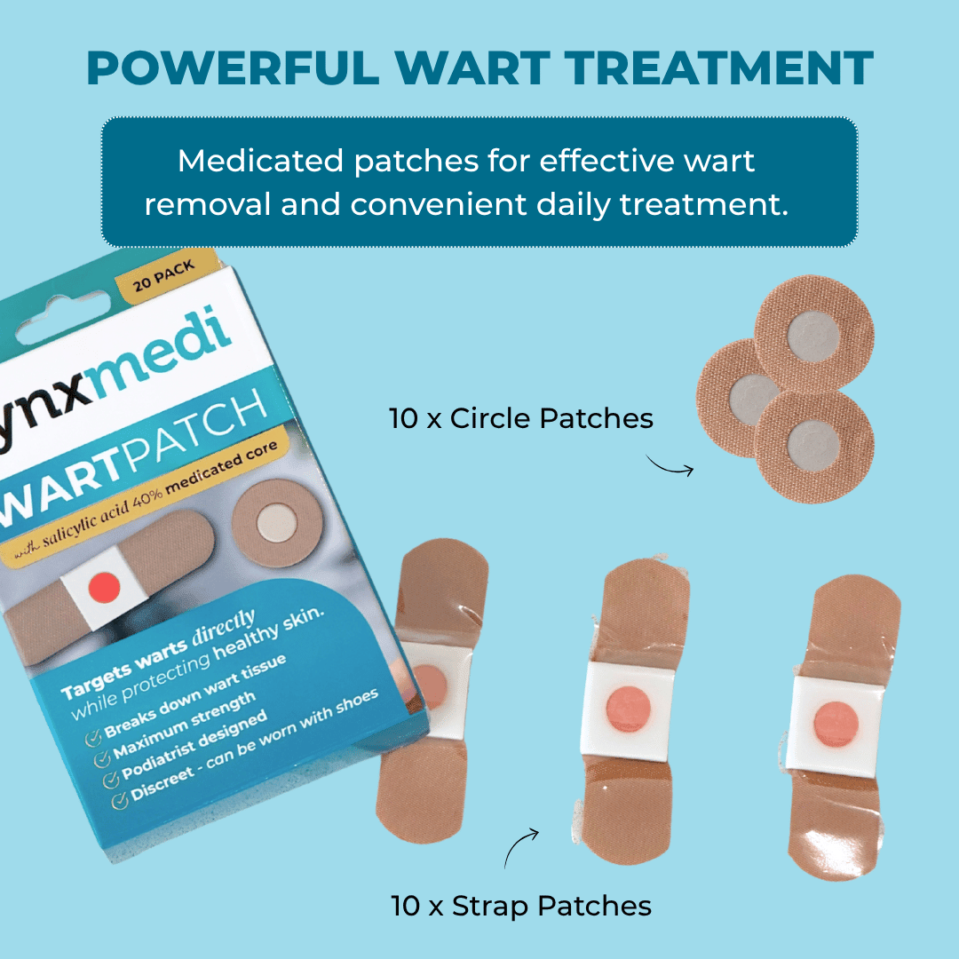 Medicated Wart Patch with 40% Salicylic Acid - 20 Pack