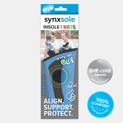 synxsole kids insoles and Orthotics