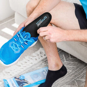 relief from foot pain with synxsole one stop insole