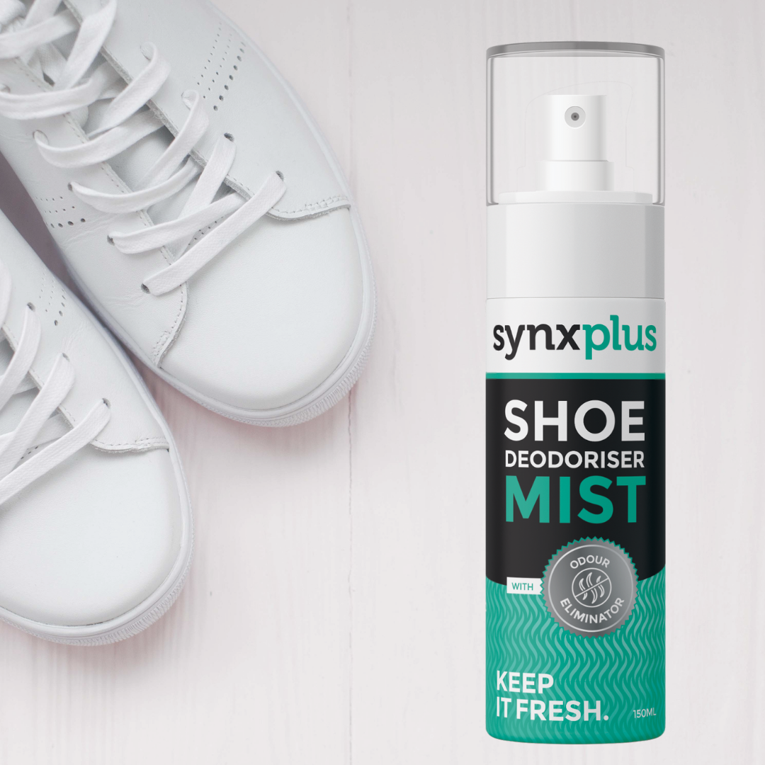 synxplus shoe clean bundle, shoe deodoriser mist, bundle, sneakers, shoes