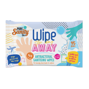 Pure Sanity Co  Antibacterial Sanitising Wipes